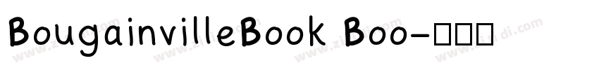 BougainvilleBook Boo字体转换